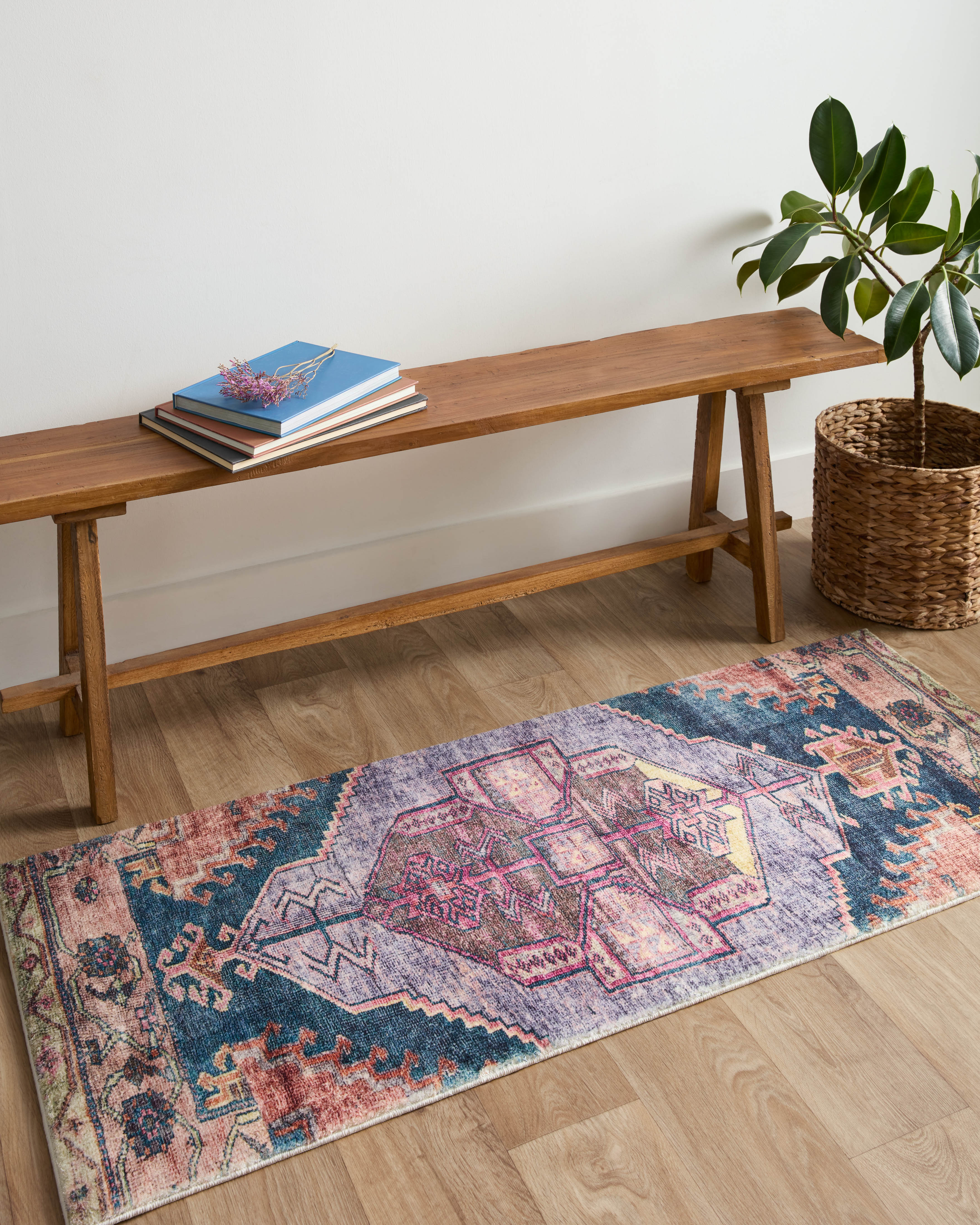 Loloi Fiona Purple / Multi Rug RUGS - synthetic Loloi