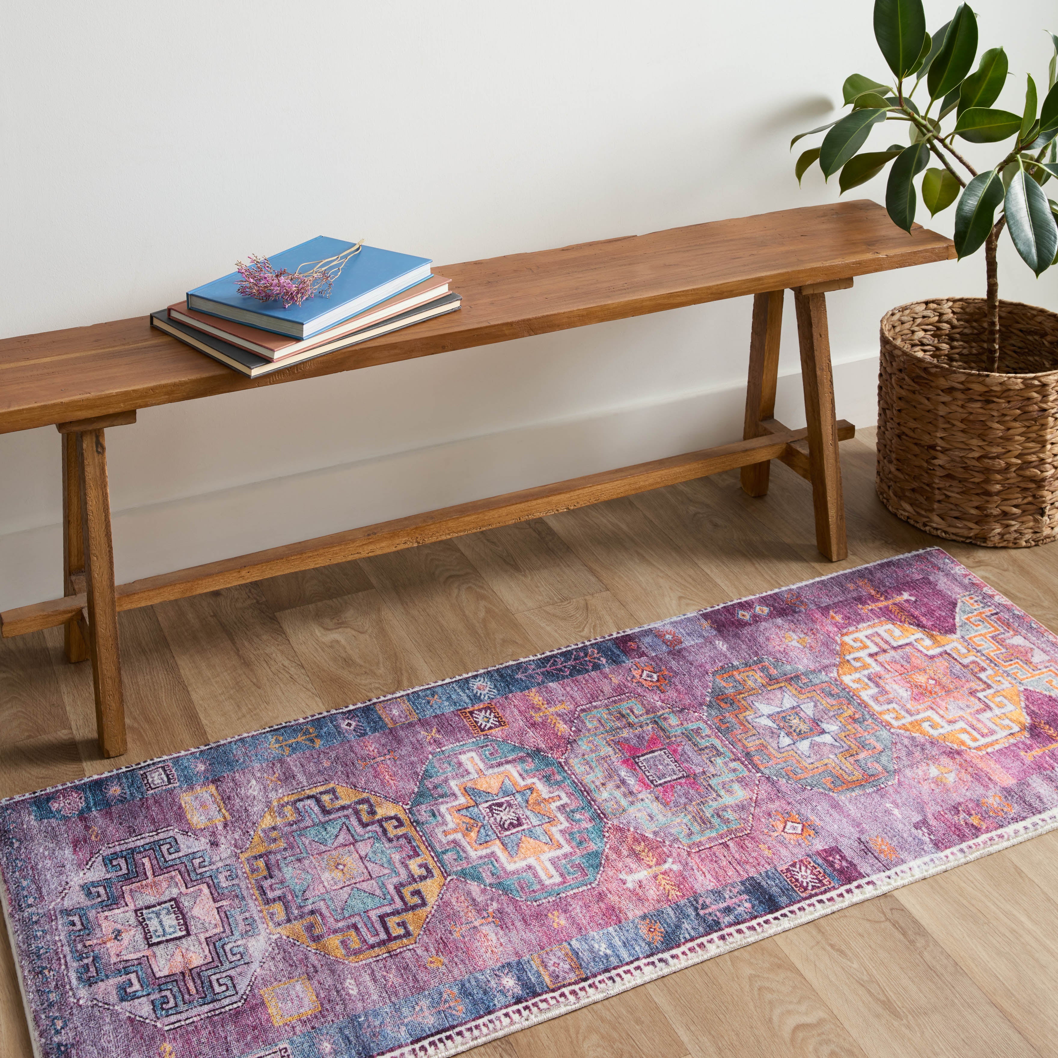 Loloi Fiona Blue / Purple Rug RUGS - synthetic Loloi