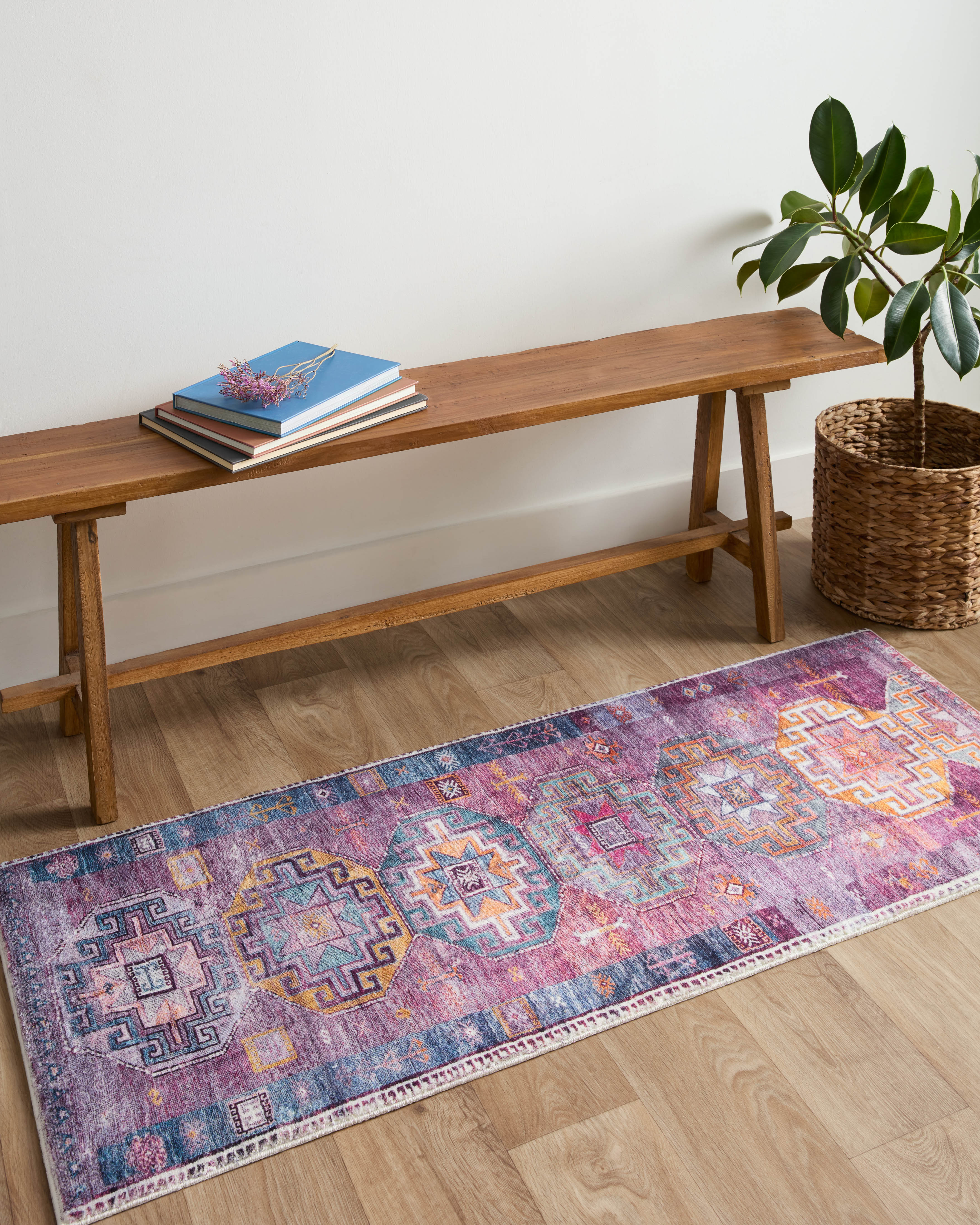 Loloi Fiona Blue / Purple Rug RUGS - synthetic Loloi