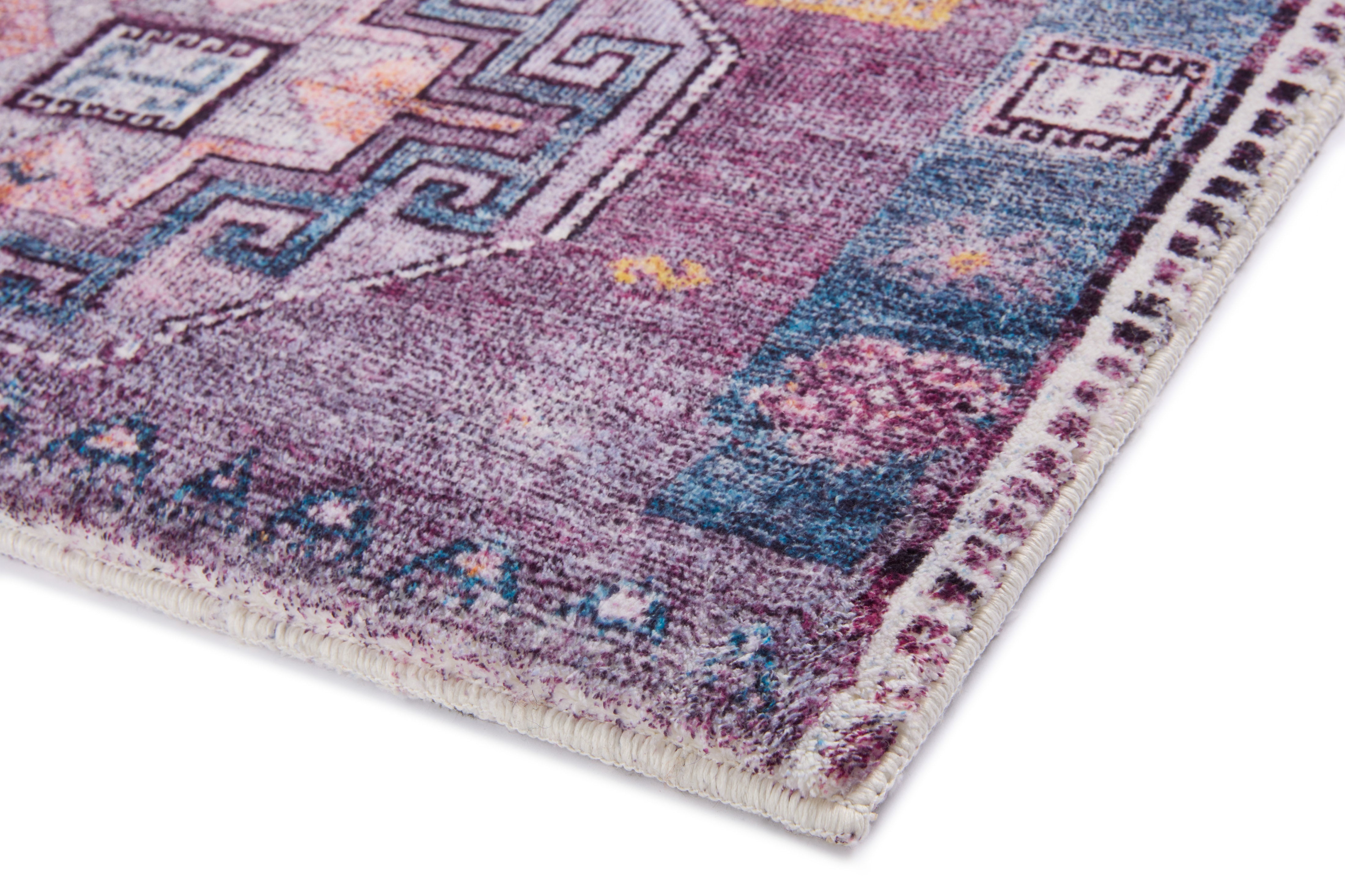 Loloi Fiona Blue / Purple Rug RUGS - synthetic Loloi
