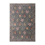 Rifle Paper Co. x Loloi Fiore Charcoal Rug