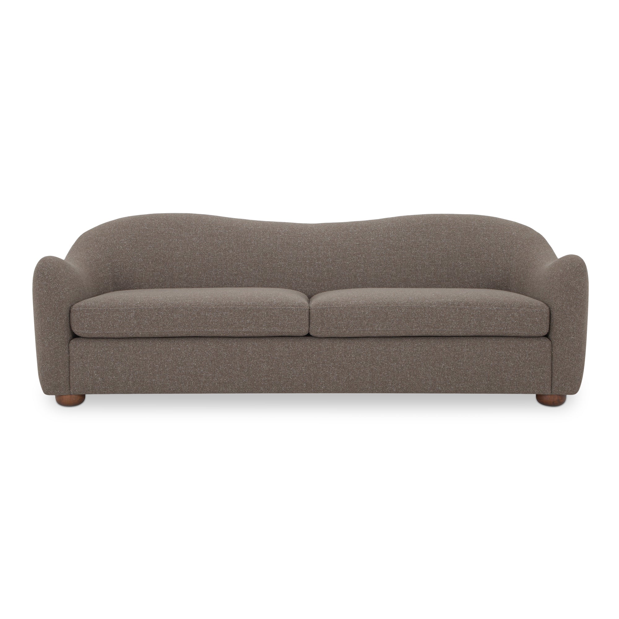 Bria Sofa FURNITURE - sofa Moe's Furniture Brown