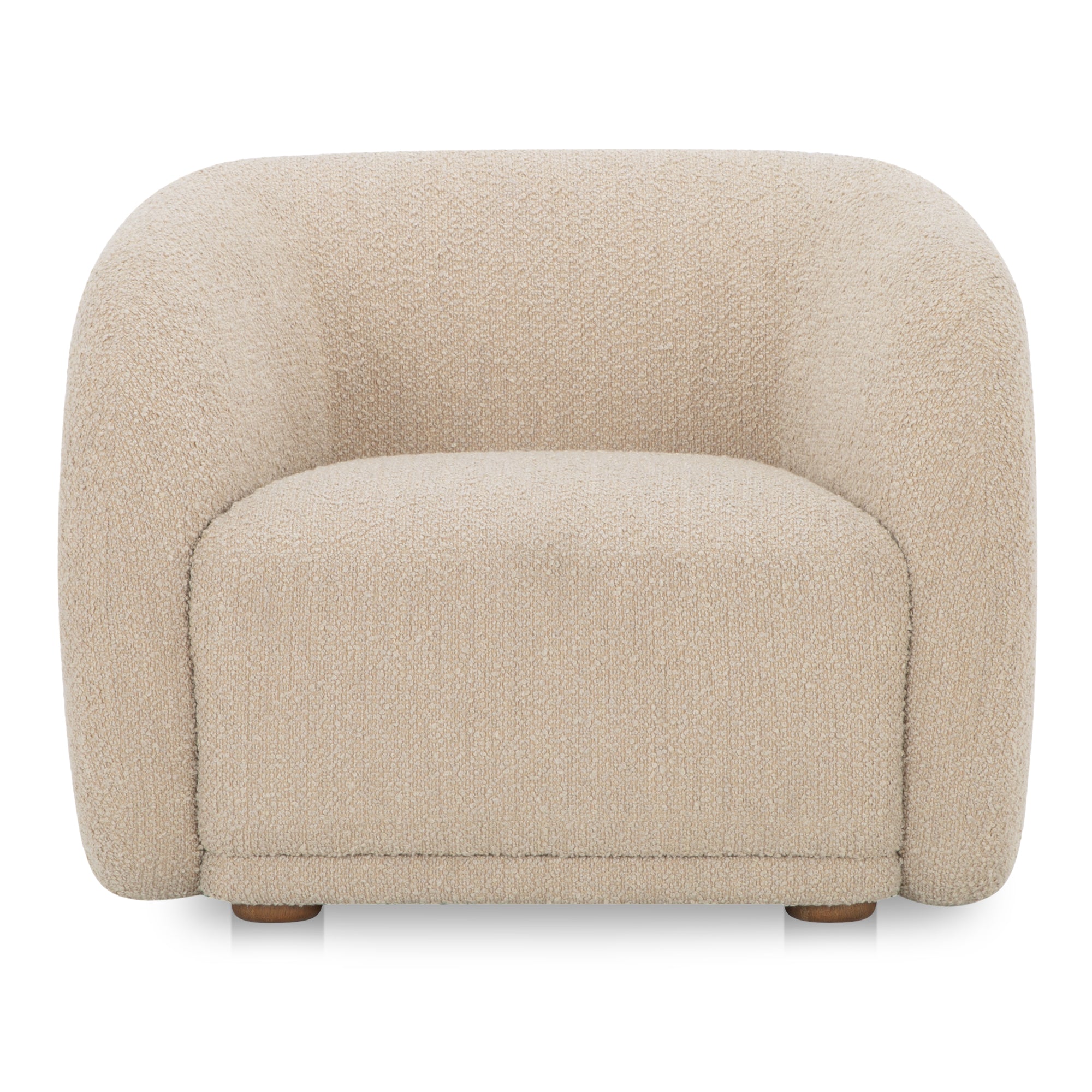 Faye Accent Chair FURNITURE - lounge chair Moe's Furniture Beige