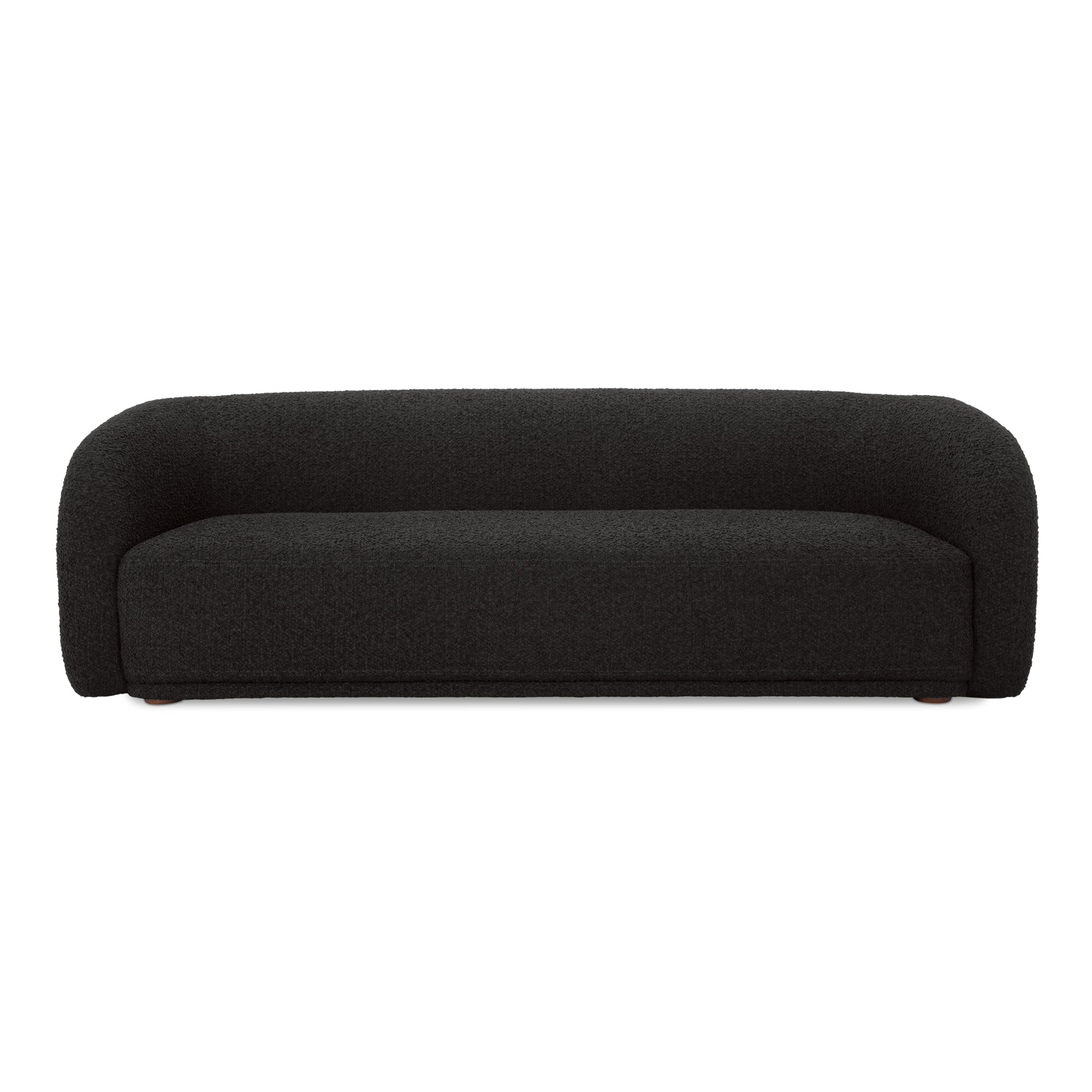 Faye Sofa FURNITURE - sofa Moe's Furniture Black