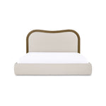 Camilla Bed FURNITURE - bed Moe's Furniture White King