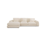 Beckett Sectional Oat Furniture - Sectionals Moe's Furniture Left