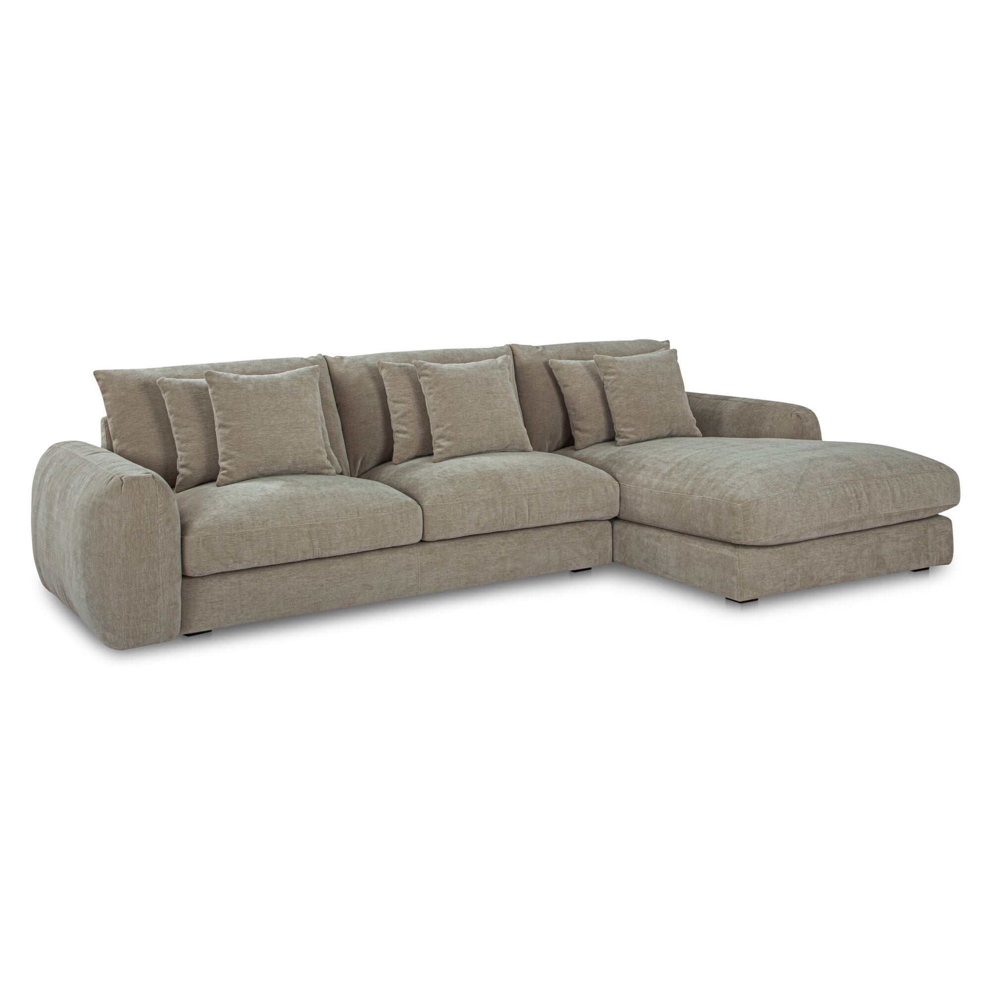 Beckett Sectional Pebble Furniture - Sectionals Moe's Furniture