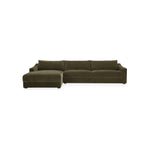 Farrah Sectional FURNITURE - sectionals Moe's Furniture Cedar Green Left