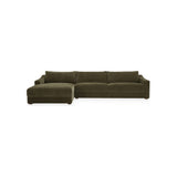 Farrah Sectional FURNITURE - sectionals Moe's Furniture Cedar Green Left