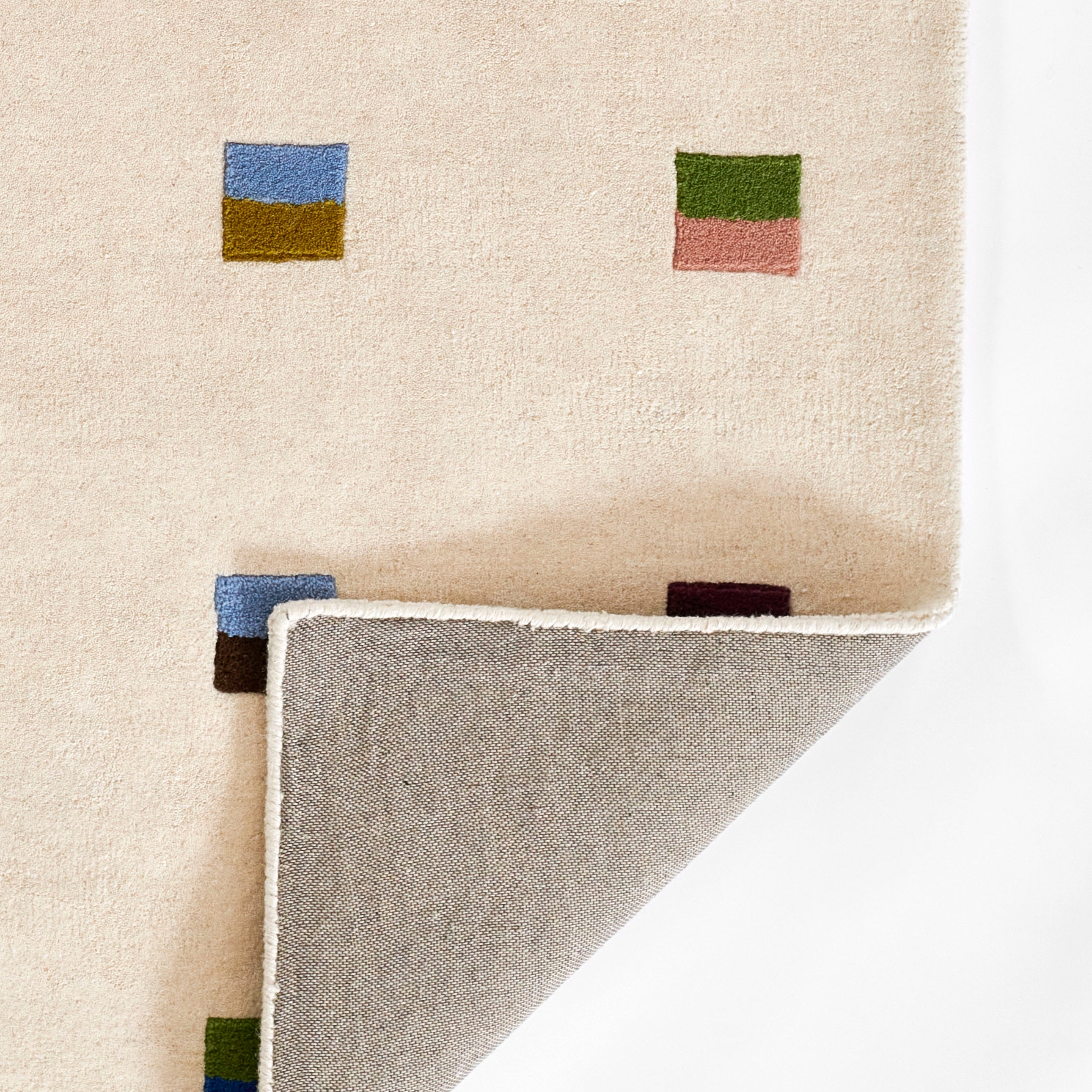 Forme Tile Hand Tufted Rug RUGS - wool Momeni