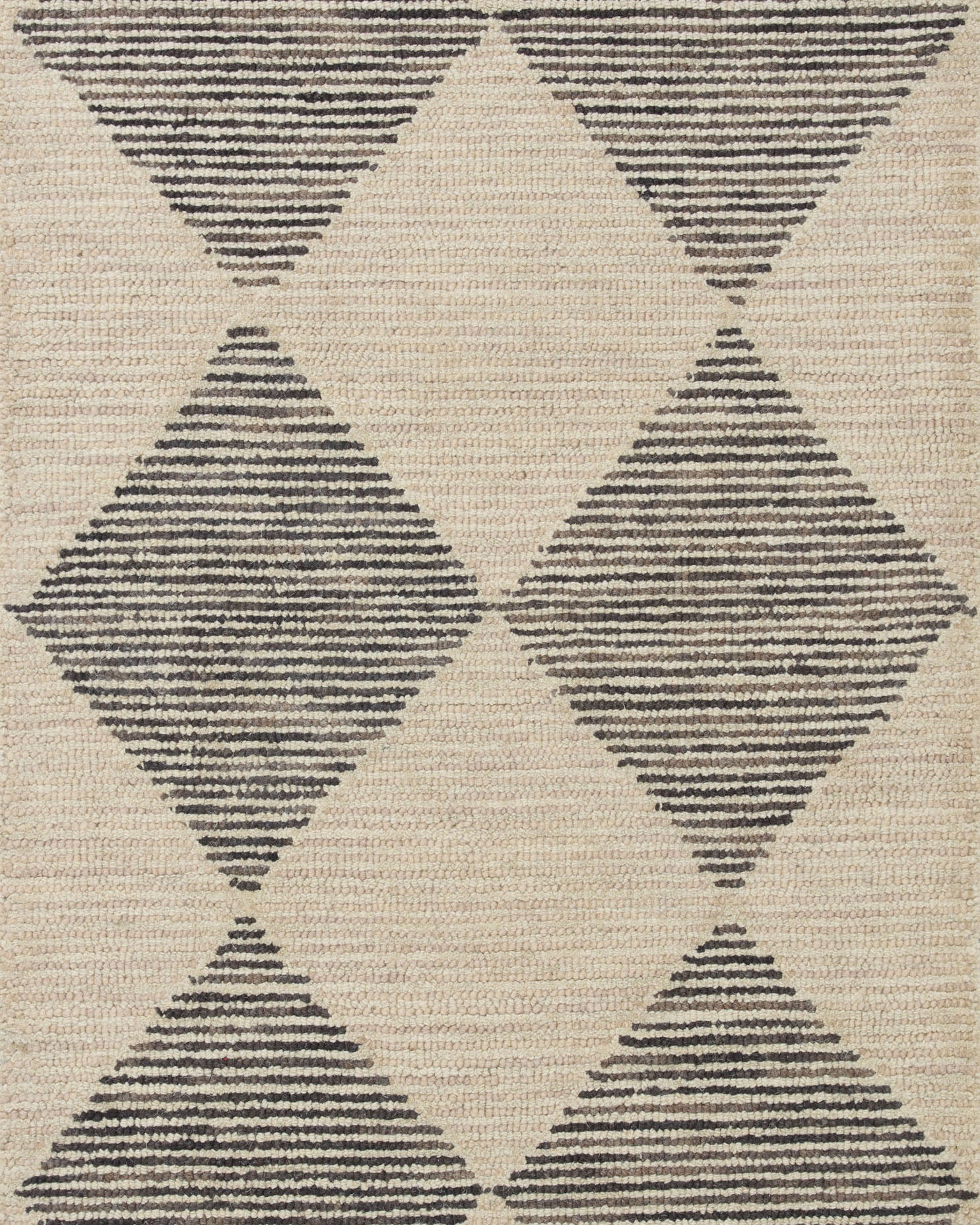 Chris Loves Julia x Loloi Francis Beige / Charcoal Rug Rugs Loloi