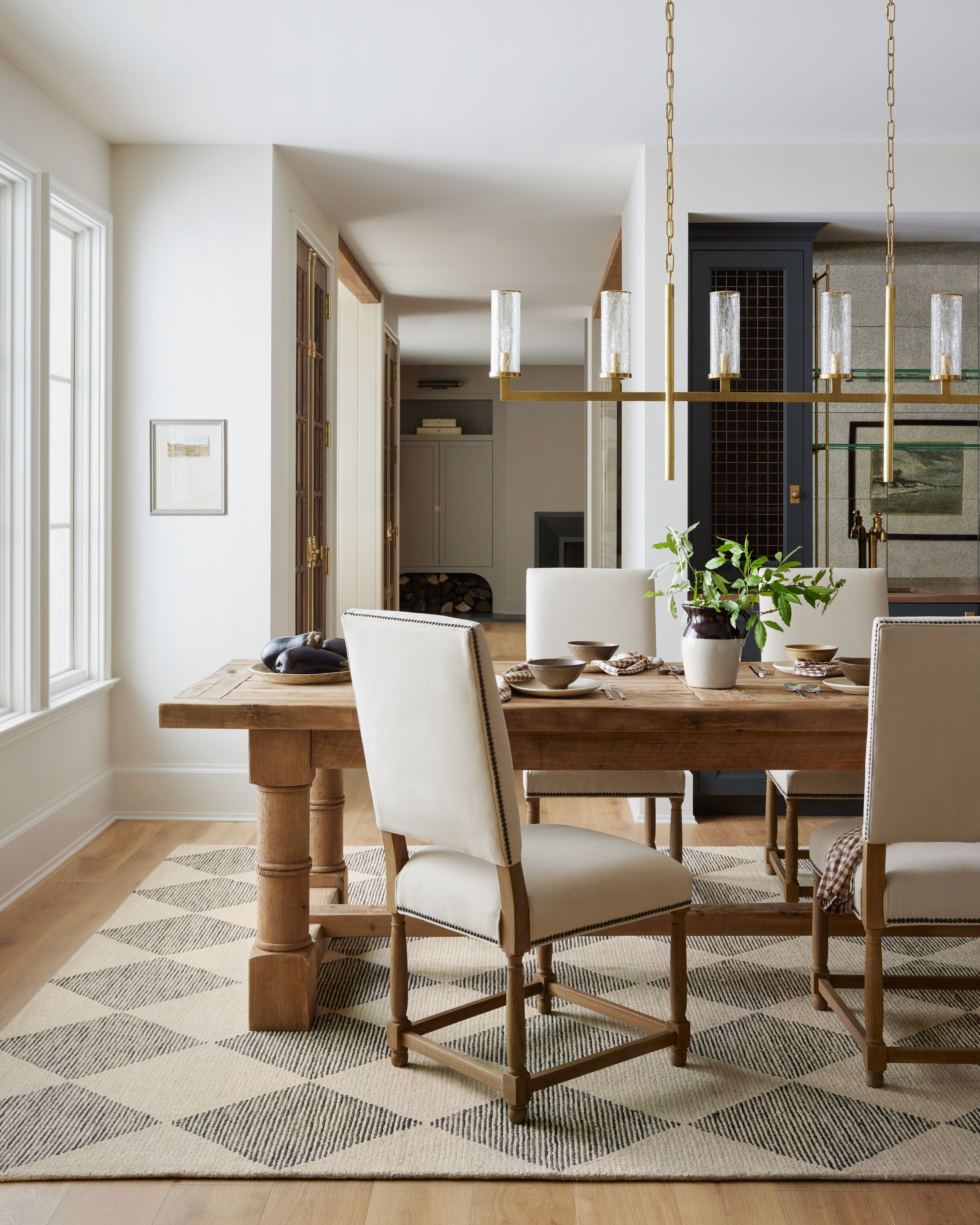 Chris Loves Julia x Loloi Francis Beige / Charcoal Rug Rugs Loloi