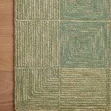 Chris Loves Julia x Loloi Francis Green / Natural Rug Rugs Loloi