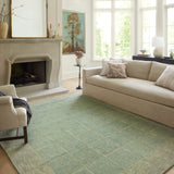 Chris Loves Julia x Loloi Francis Green / Natural Rug