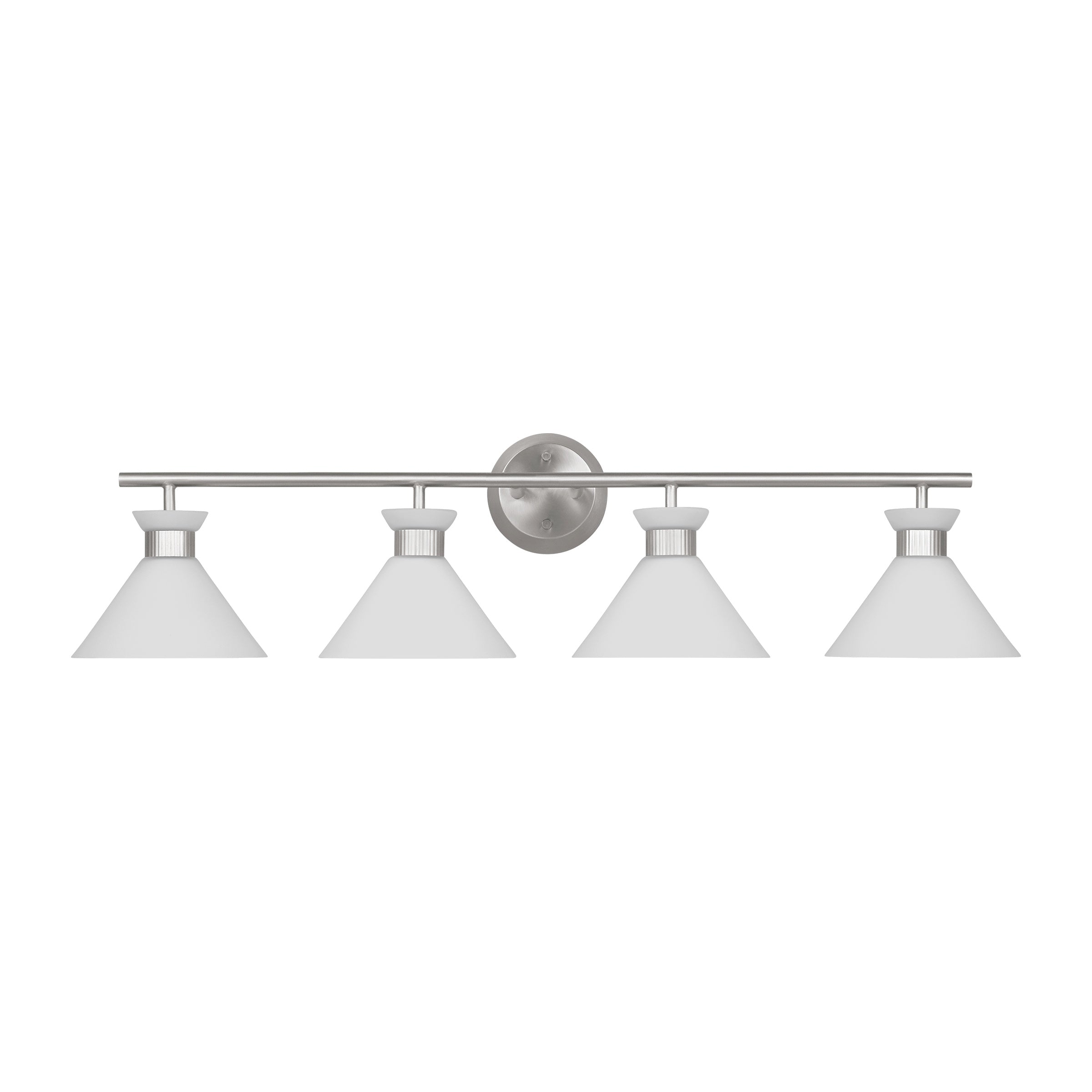 Belcarra 4 - Light Bath LIGHTING - vanity Visual Comfort - Studio Brushed Steel