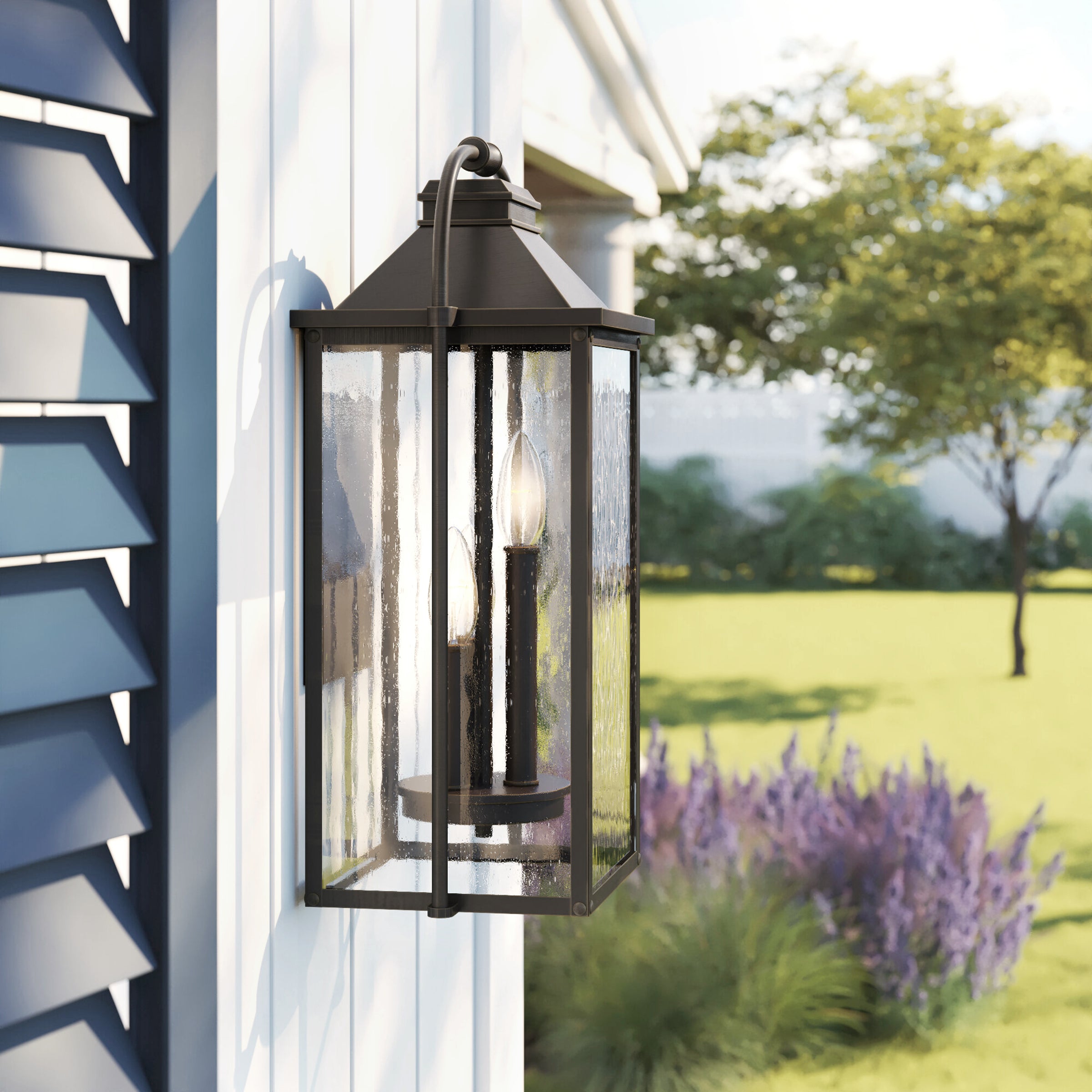 Wellsworth Small Lantern LIGHTING - outdoor fixture Visual Comfort - Studio
