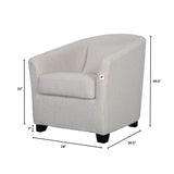 Carmyn Club Chair FURNITURE - accent chair LH IMPORTS