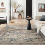 Loloi Gaia Denim / Taupe Rug RUGS - synthetic Loloi