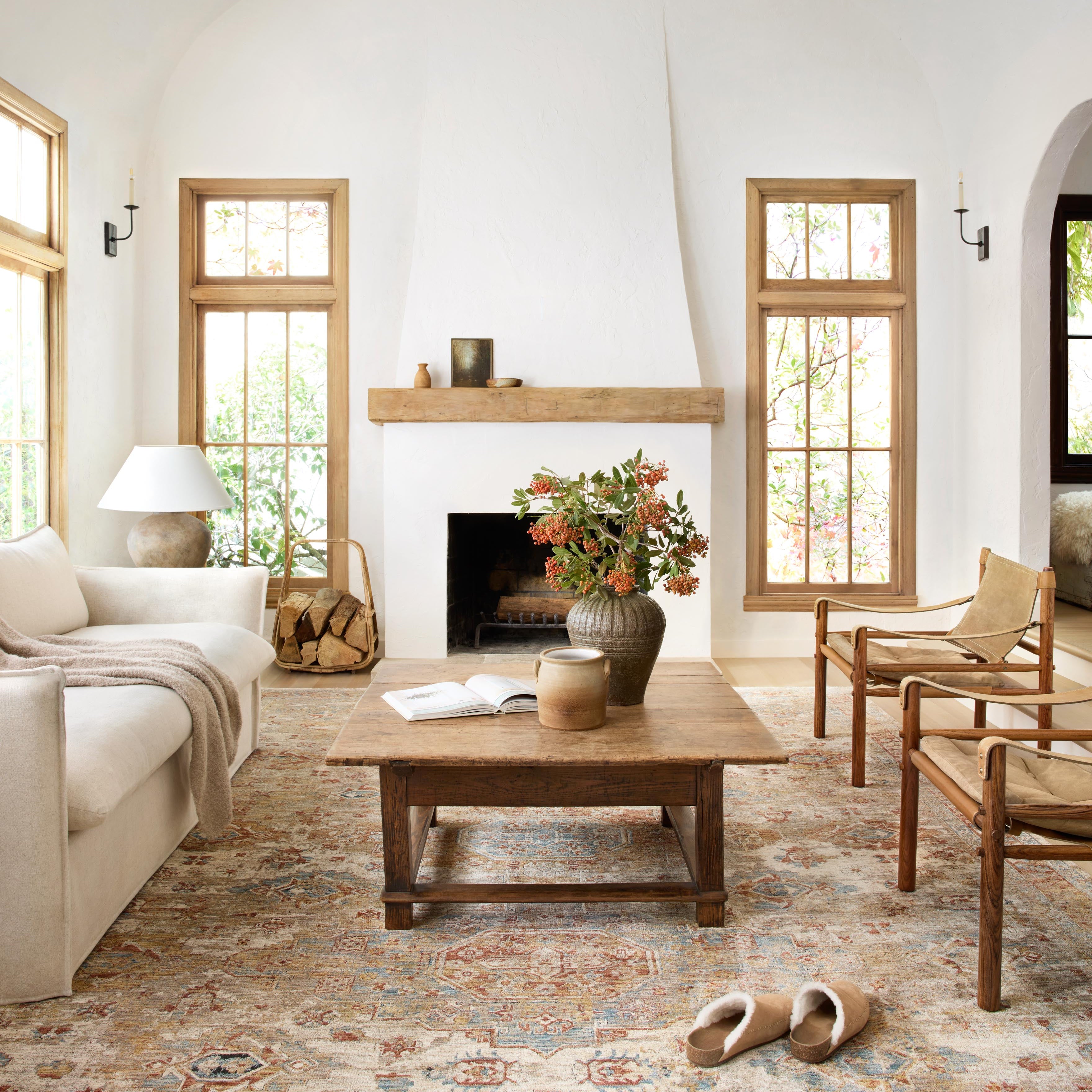 Loloi Gaia Gold / Taupe Rug RUGS - synthetic Loloi