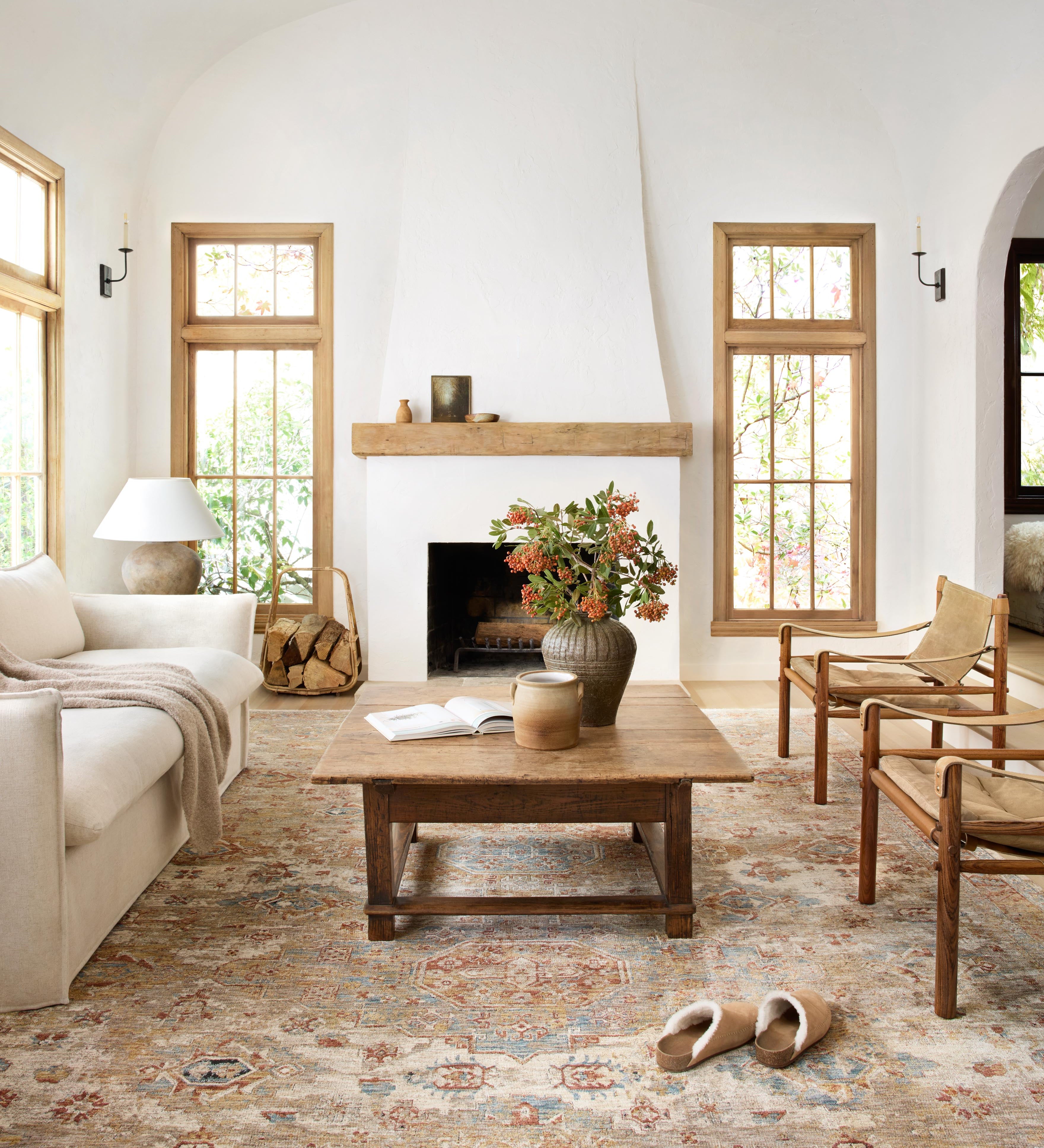 Loloi Gaia Gold / Taupe Rug RUGS - synthetic Loloi