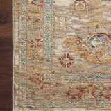 Loloi Gaia Gold / Taupe Rug RUGS - synthetic Loloi