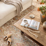 Loloi Gaia Gold / Taupe Rug RUGS - synthetic Loloi