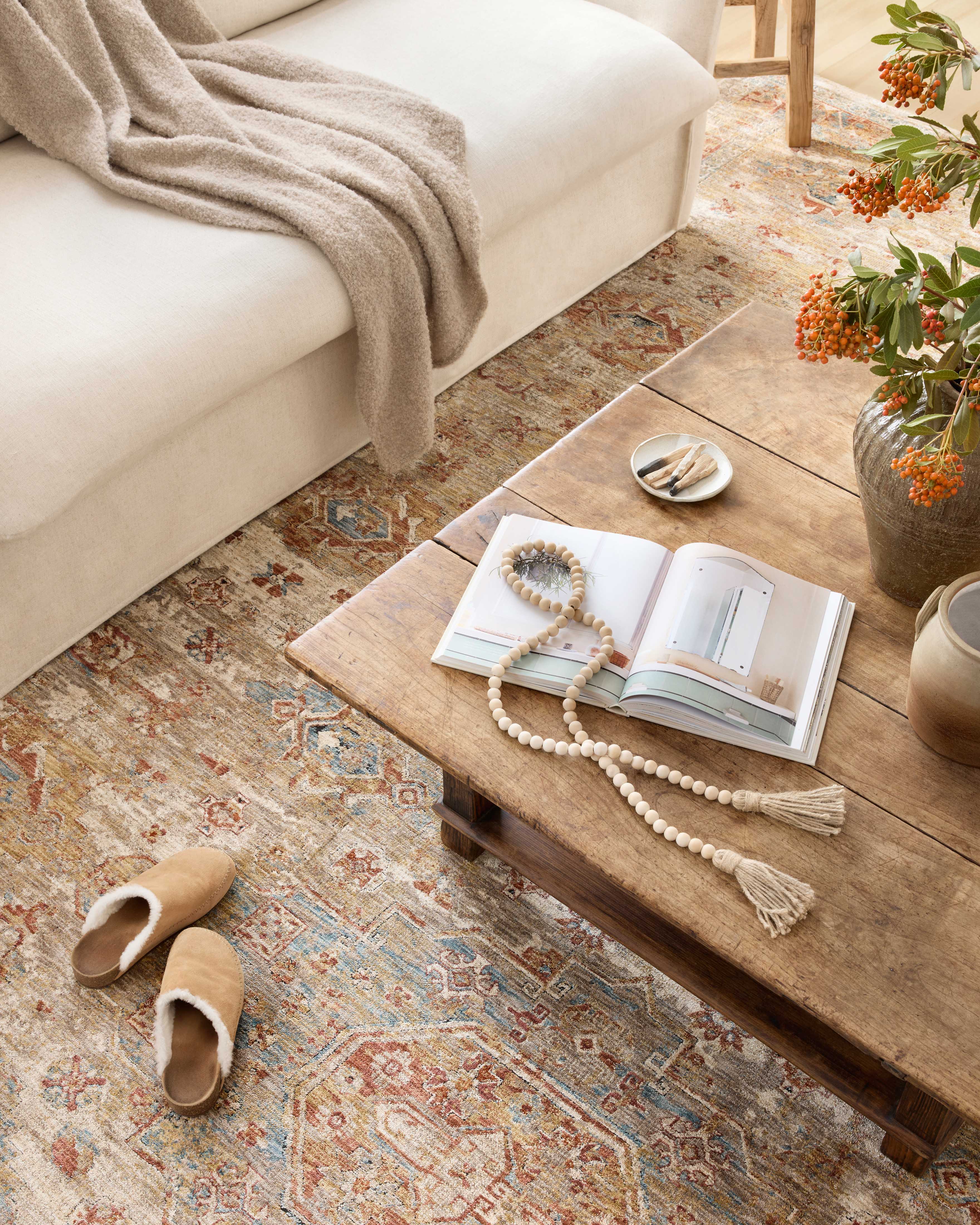 Loloi Gaia Gold / Taupe Rug RUGS - synthetic Loloi