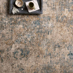 Loloi Gaia Taupe / Denim Rug RUGS - synthetic Loloi