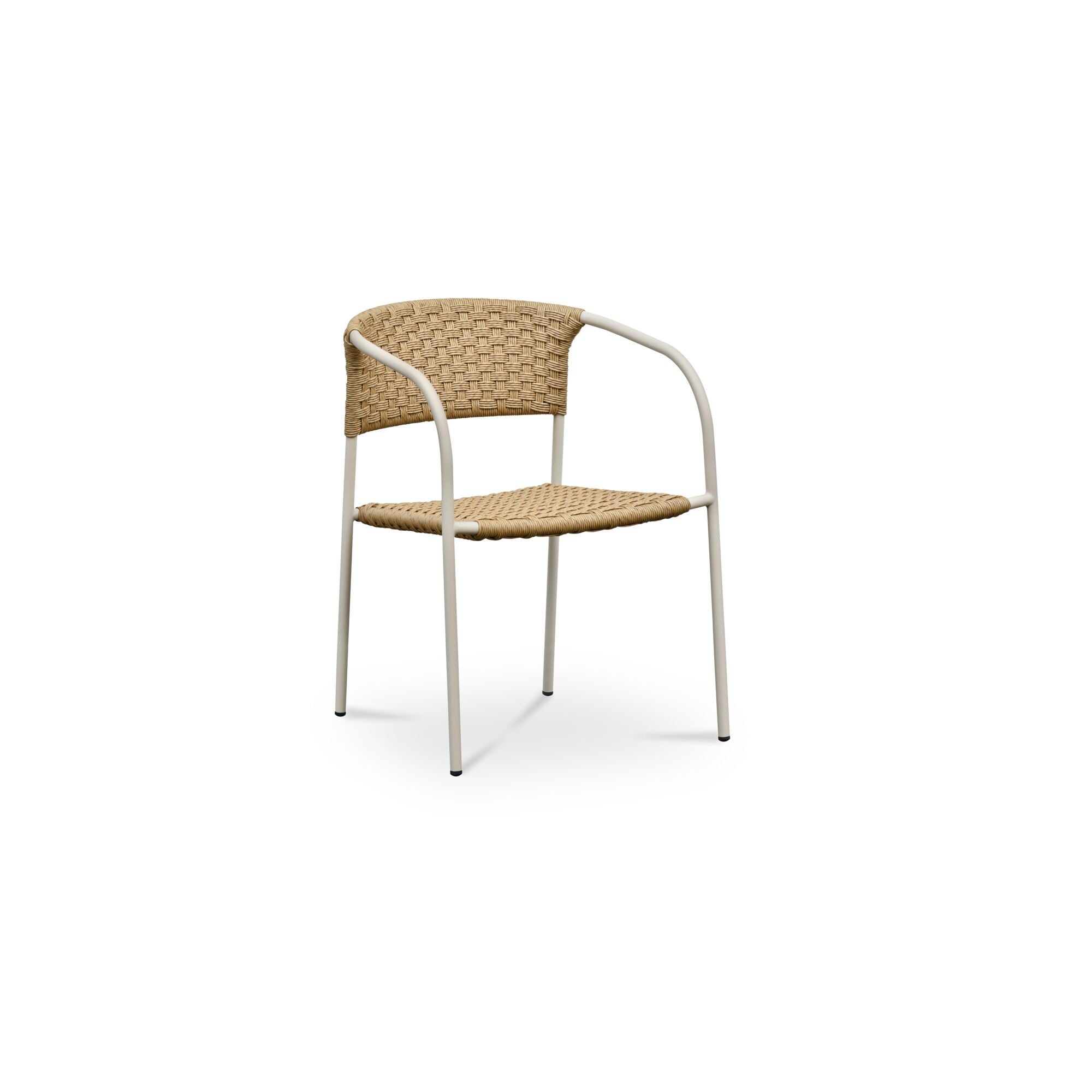 Zolia Outdoor Dining Chair - Set of Two FURNITURE - dining chairs Moe's Furniture Natural