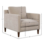 Gemme Club Chair FURNITURE - accent chair LH IMPORTS