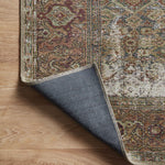 Amber Lewis x Loloi Georgie Moss / Salmon Rug 0-patterned rugs Loloi