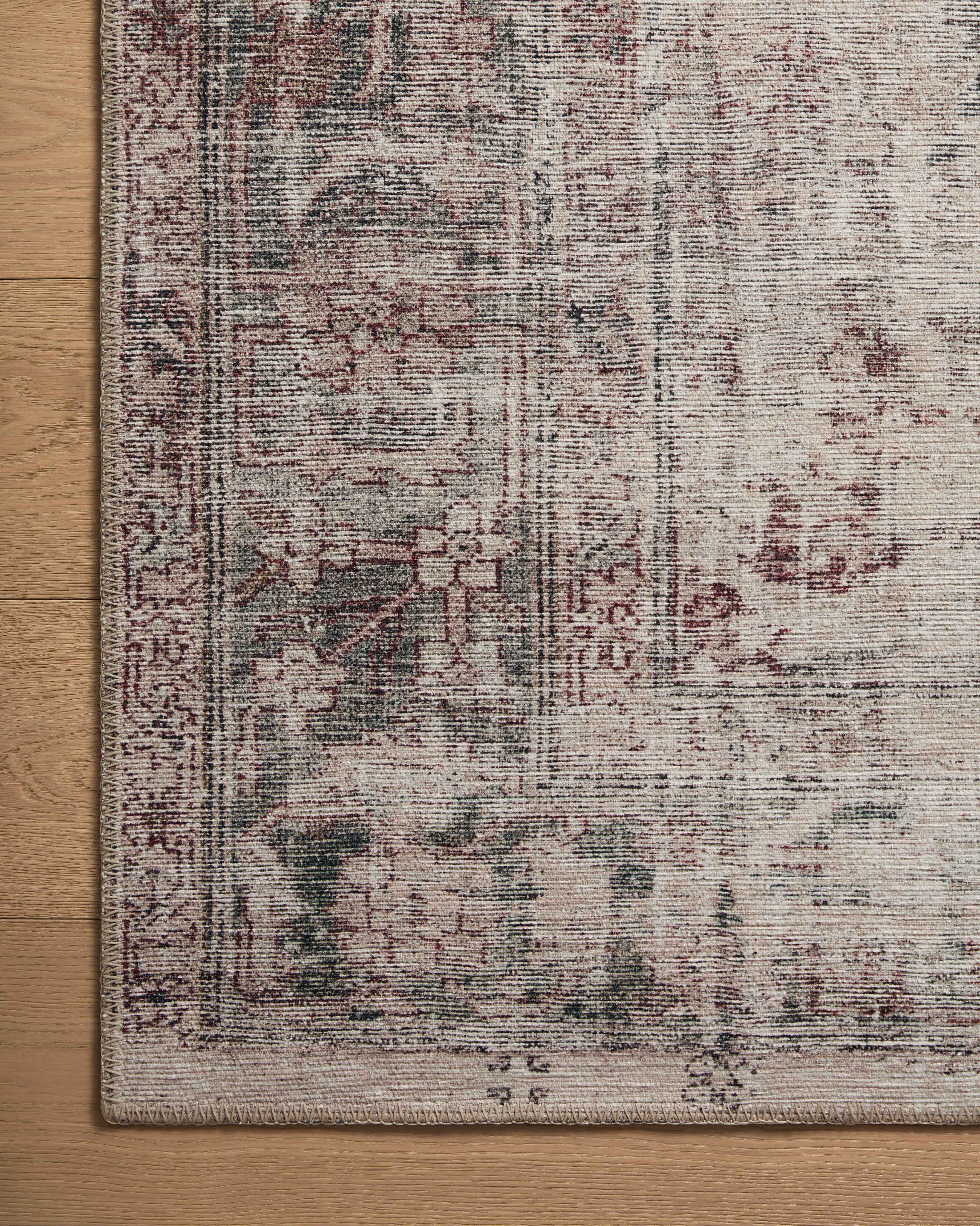 Amber Lewis x Loloi Georgie Lagoon / Beige Rug 0-patterned rugs Loloi