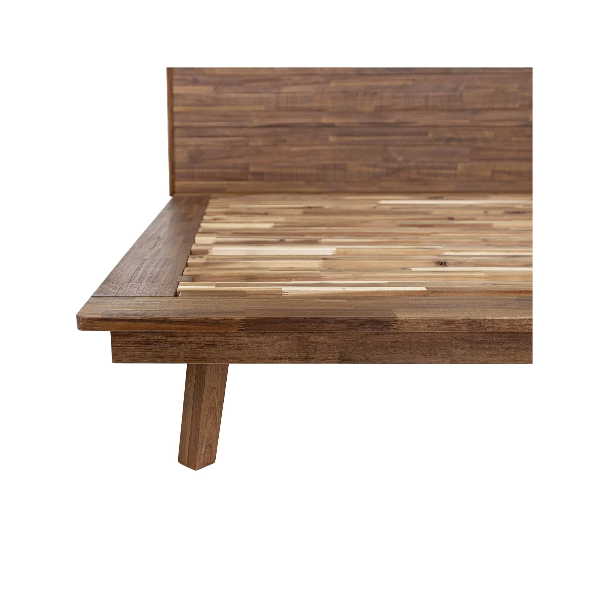 Giada Wood Platform Bed FURNITURE - beds LH IMPORTS