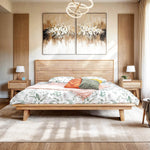 Giada Wood Platform Bed FURNITURE - beds LH IMPORTS