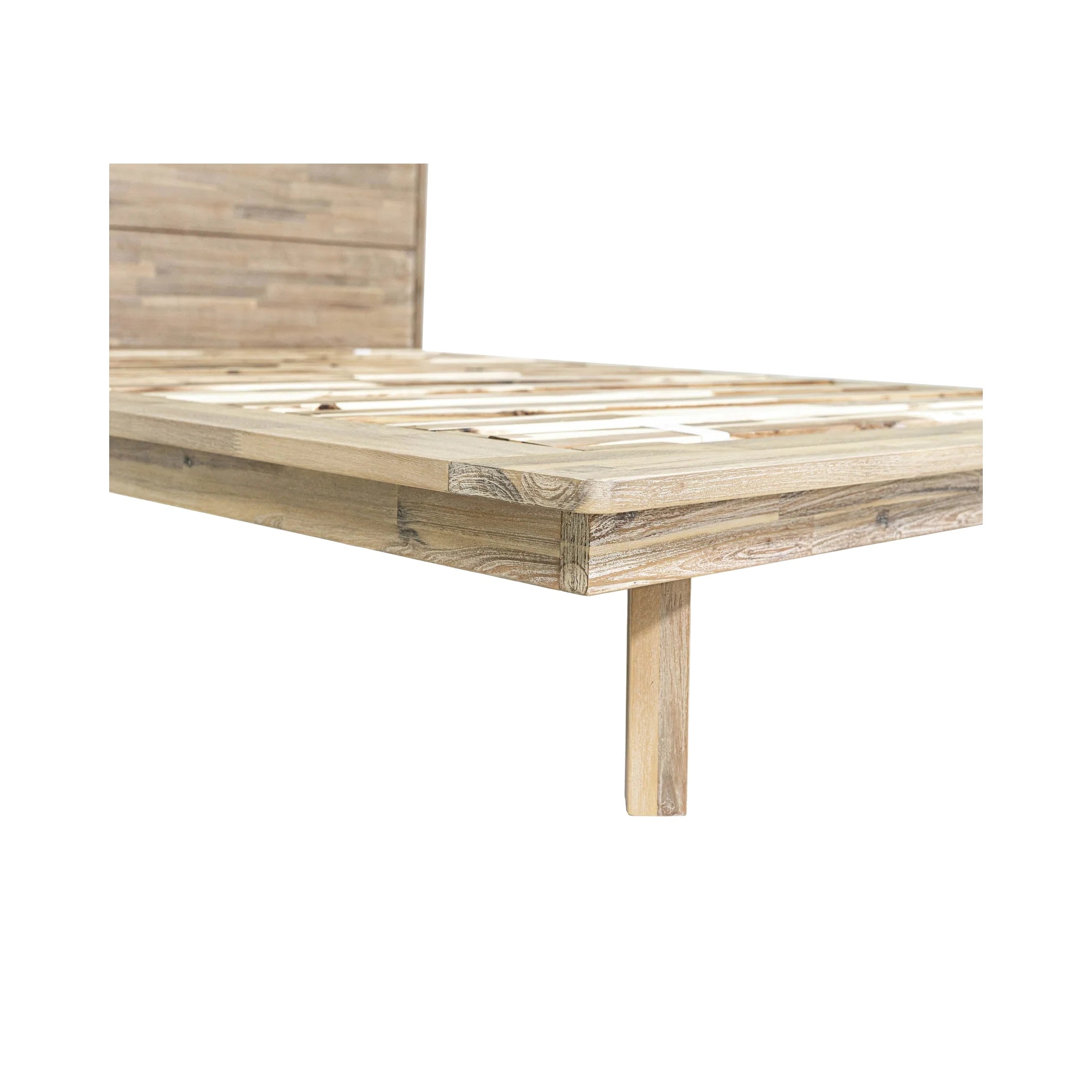 Giada Wood Platform Bed FURNITURE - beds LH IMPORTS