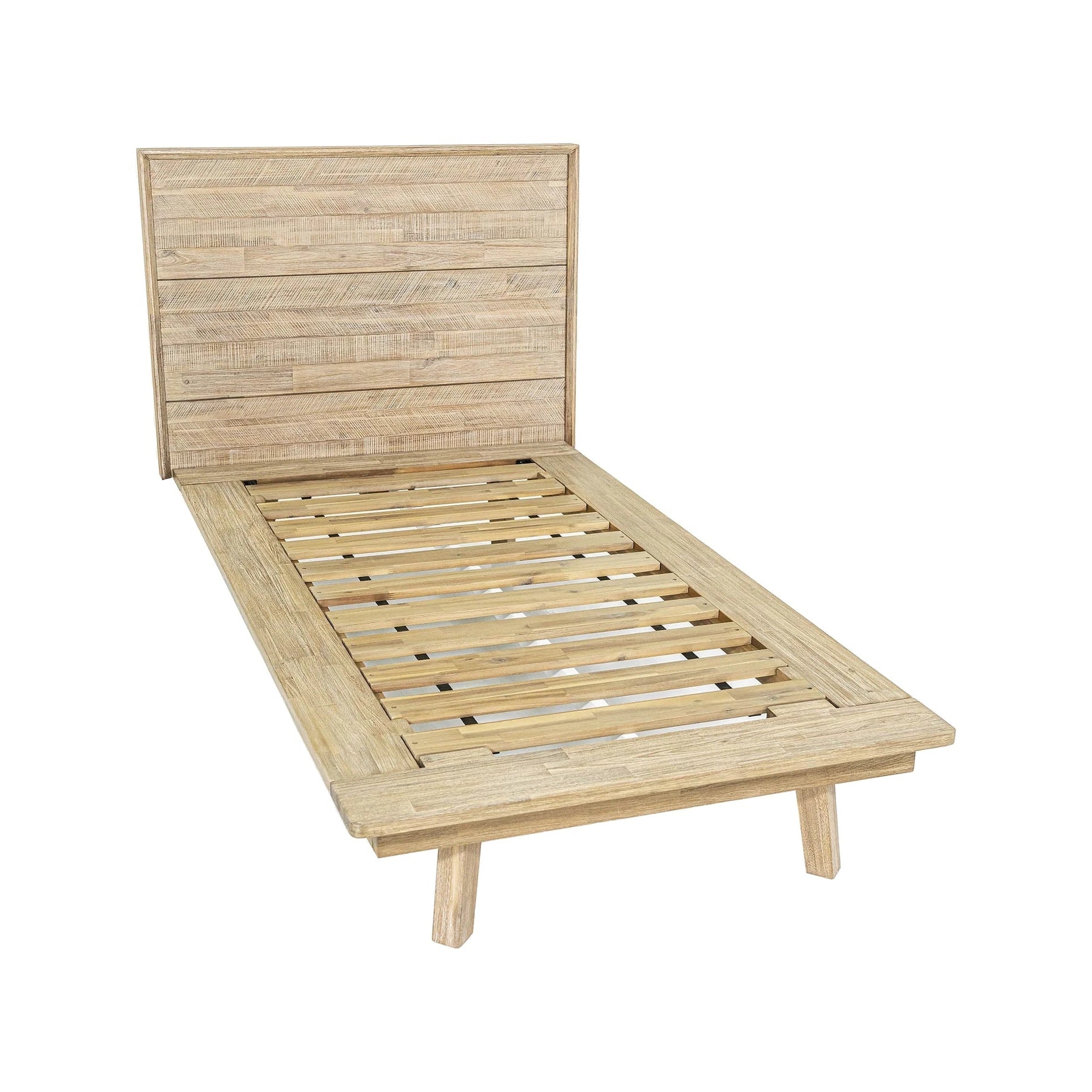 Giada Wood Platform Bed FURNITURE - beds LH IMPORTS