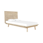 Giada Wood Platform Bed FURNITURE - beds LH IMPORTS