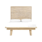 Giada Wood Platform Bed FURNITURE - beds LH IMPORTS