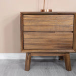 Giada 2 Drawer Nightstand FURNITURE - nightstands LH IMPORTS