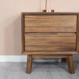 Giada 2 Drawer Nightstand FURNITURE - nightstands LH IMPORTS