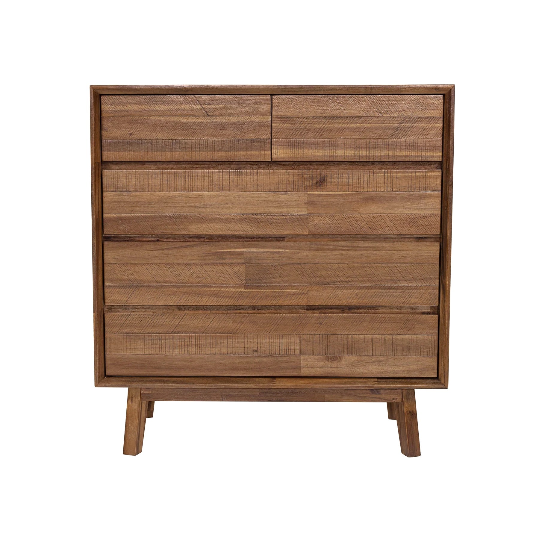 Giada 5 Drawer Chest FURNITURE - dressers & chests LH IMPORTS Warm Pecan