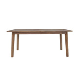 Giada Extension Dining Table FURNITURE - dining tables LH IMPORTS Warm Pecan 71 / 102"