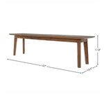Giada Dining Bench FURNITURE - benches LH IMPORTS