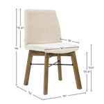 Giada Dining Chair - set of 2 FURNITURE - dining chairs LH IMPORTS