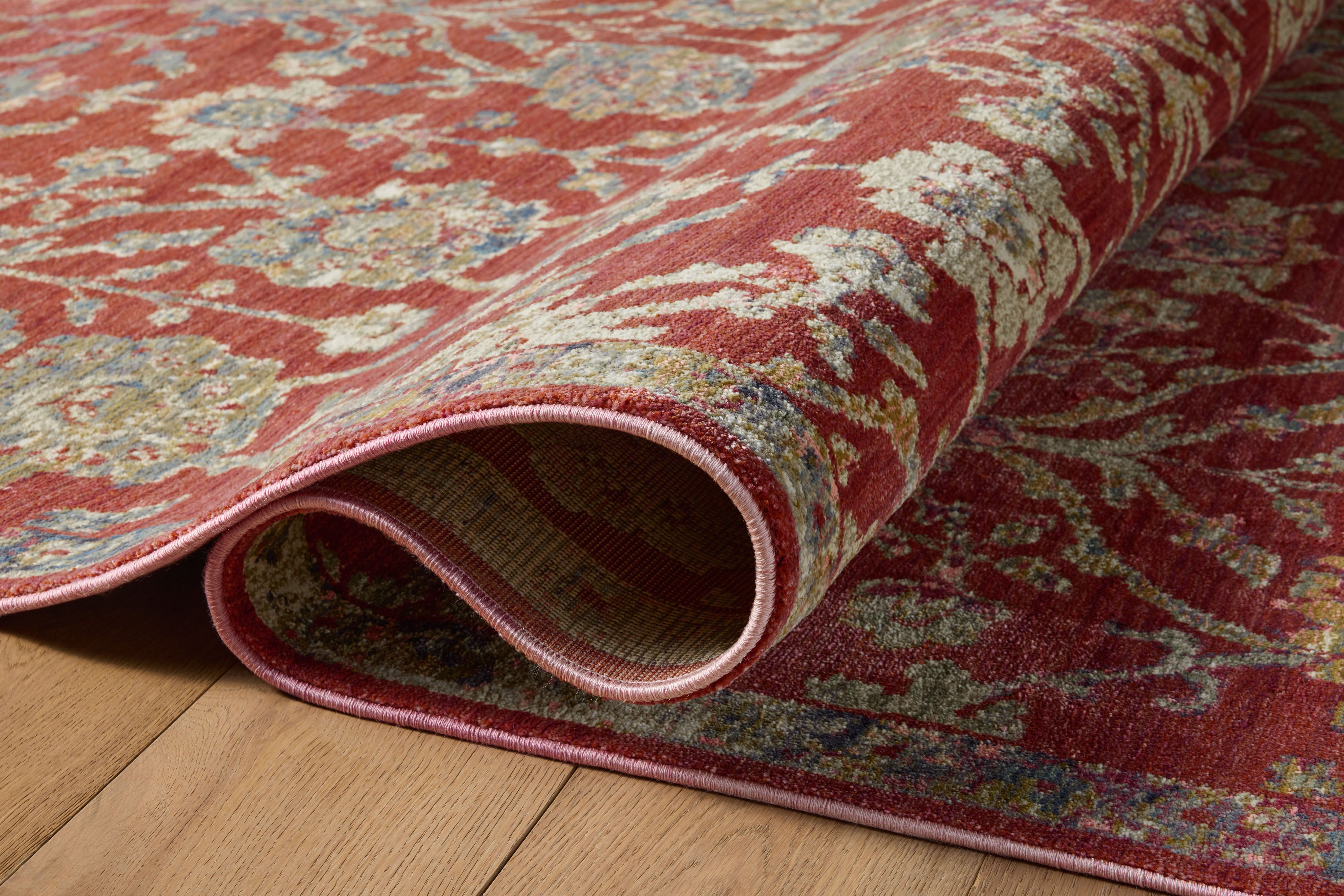 Loloi Giada Red / Multi Rug RUGS - synthetic Loloi