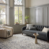Joanna Gaines x Loloi Gigi Ivory / Blue Rug RUGS - synthetic Loloi