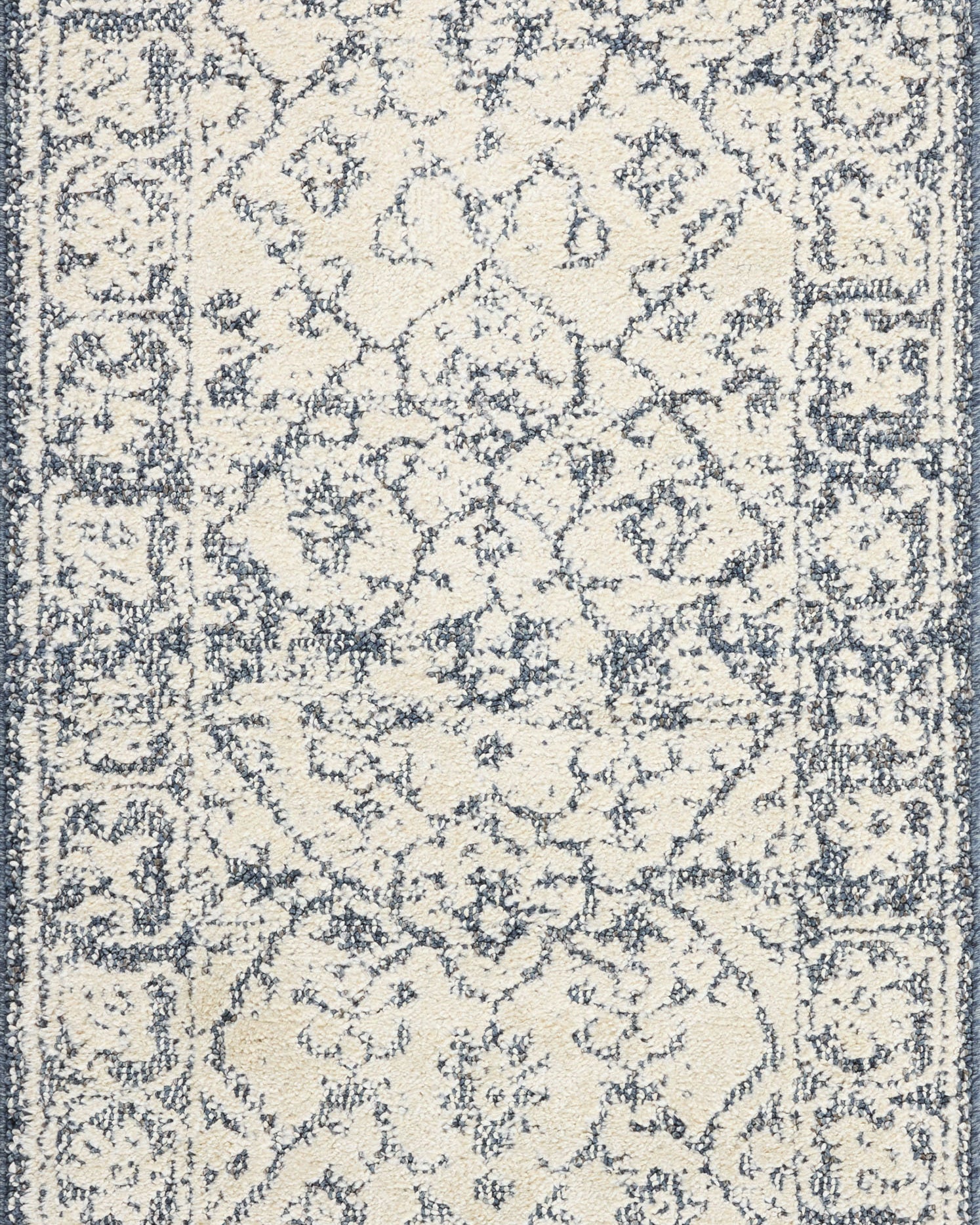 Joanna Gaines x Loloi Gigi Ivory / Blue Rug RUGS - synthetic Loloi