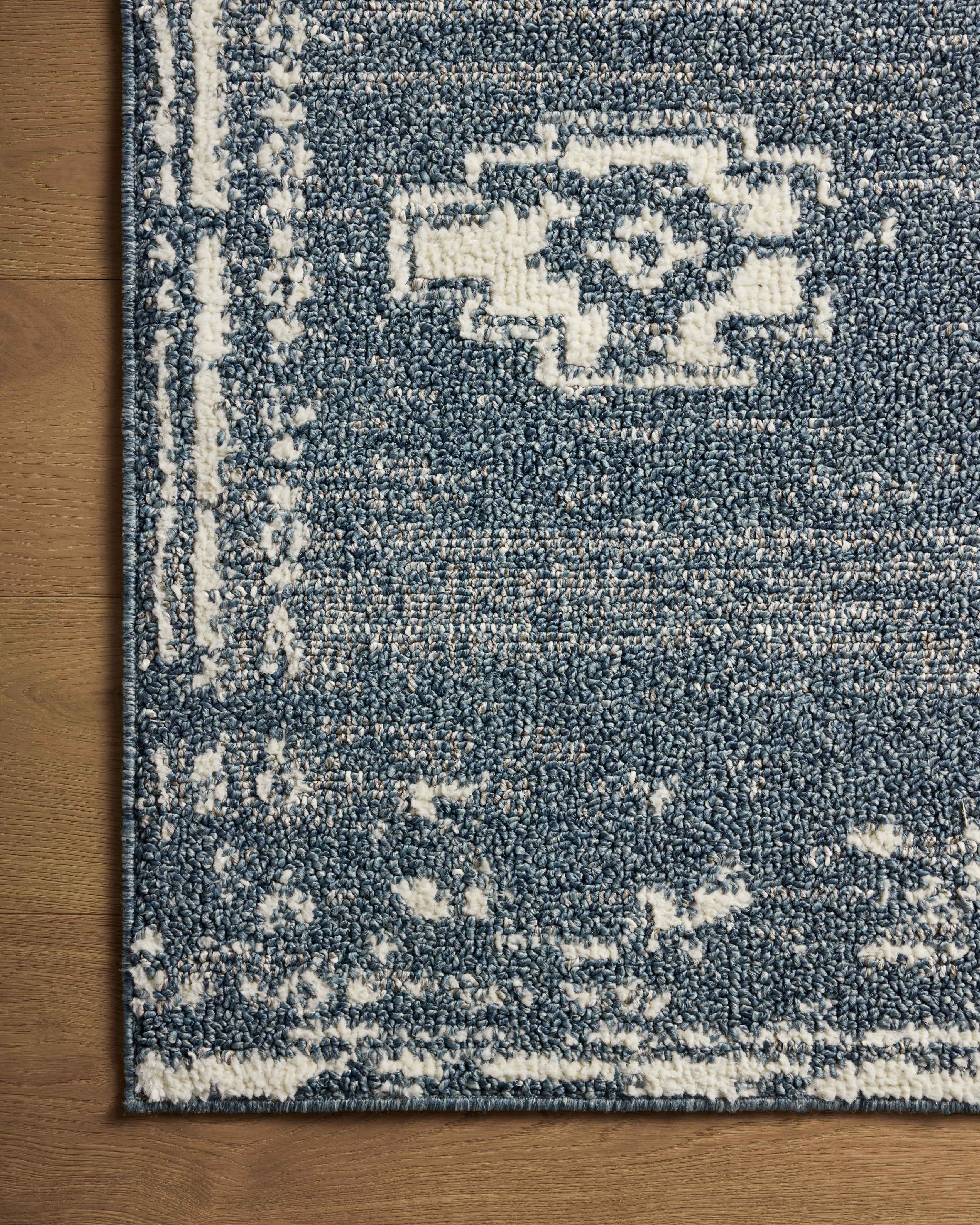 Joanna Gaines x Loloi Gigi Denim / Ivory Rug RUGS - synthetic Loloi