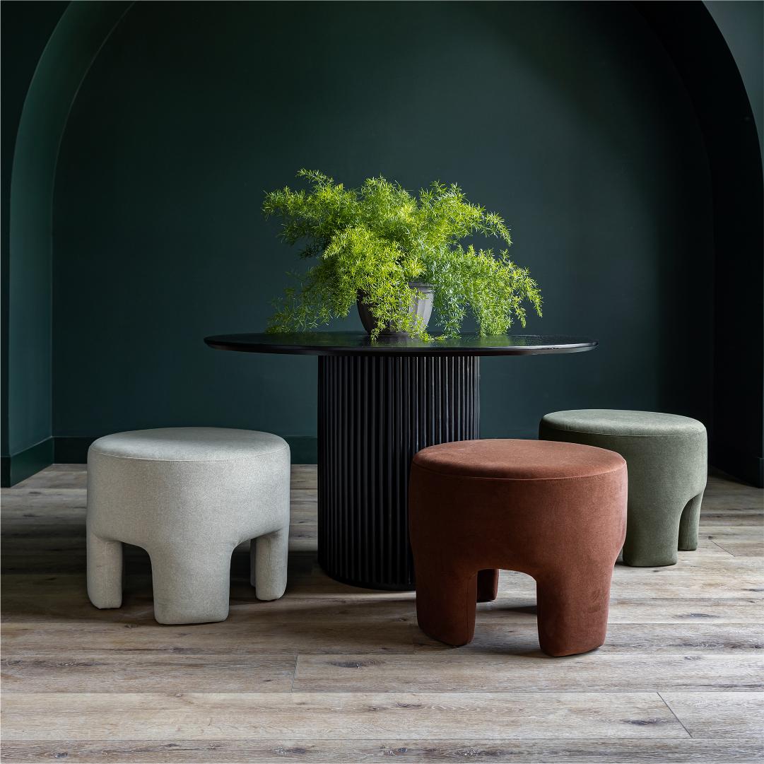 Ginny Ottoman FURNITURE - ottomans Style In Form