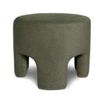 Ginny Ottoman FURNITURE - ottomans Style In Form Velvet Fern